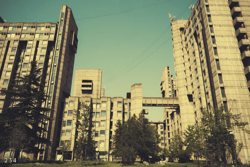 The Students’ dormitory buildings "Goce Delchev"
